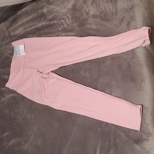 NWT FLX Women's 7/8 Ankle Light Pink Leggings S